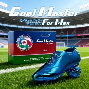 Deold Goal Master for Him Eau De Parfum Spray 100ML, Woody Scented Cologne, Soccer Football Themed Gift, Perfect Perfume for Men Guys