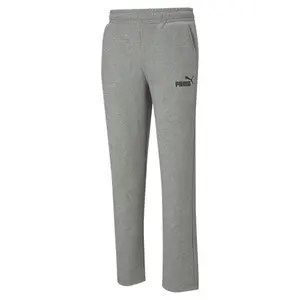 PUMA Mens Essentials Logo Pants Casual Drawstring - Grey