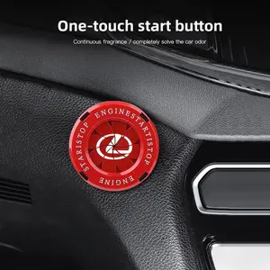Car One Click Start Ignition Button Protective Accessories For Lexus GS IS LS500h ES260 ES300h RX350h NX260 UX260 LM LC RZ450e TX RC CT200h GX550 LX600 LX570 NX350 HS250