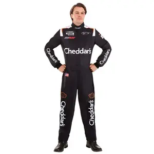 Men's Kyle Busch Cheddars Uniform NASCAR Costume