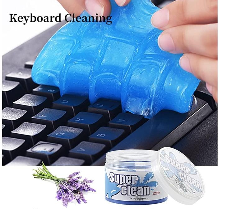 Car Cleaning Gel,General Keyboard Notebook Cleaning Gel Magic Cleaning Mud, No Nead Corners, Convenient and Fast Cleaning(Randomly Send Solors) Slime