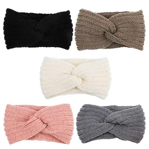 Knit Wide Headband for Women - Winter Ear Warmers, Thick Headbands,
