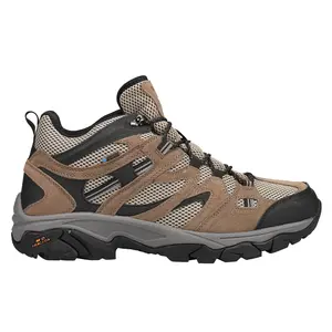 Hi-Tec Mens Ht Ravus Mid Wp Lace Up Hiking Hiking Casual Boots Ankle - Brown