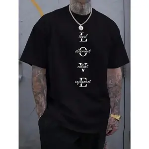 Plus Size 100 Cotton Short Sleeve T Shirt For Men And Women Breathable Versatile Casual Gift Tee