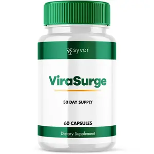 (1 Pack) Virasurge Advanced Support Max Vira Surge 60 Capsules