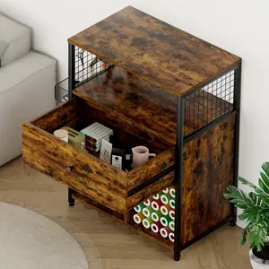 New Craft Organization And Storage Cabinet Compatible With   Crafting Cabinet With Drawer 25 Vinyl Roll Holder Craft Table Desk Workstation For Craft Room Home Rustic Brown - Tools & Home Improvement 3D printing equipment