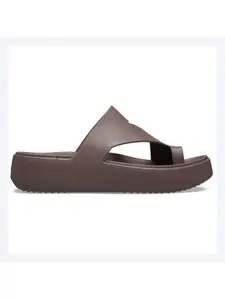 Women's Summer Toe Loop Sandals Lightweight Comfort Beach Slides