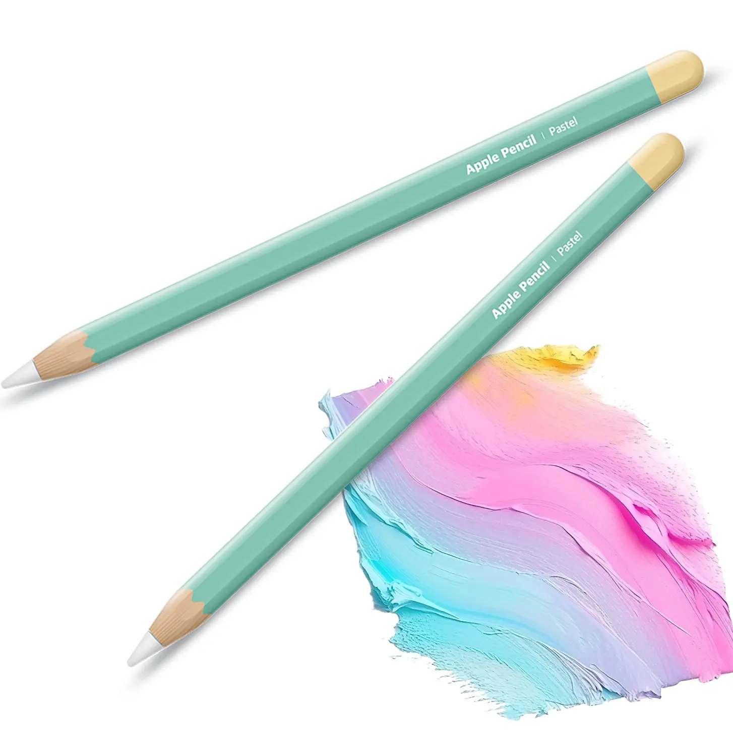 Apple Pencil Skin [2 Pack] ULTRA THIN 3M Premium Vinyl Cover Eco-Fridendly Greenguard Ink Apple Pencil full wrap Cover Case – 2nd Gen & Pro