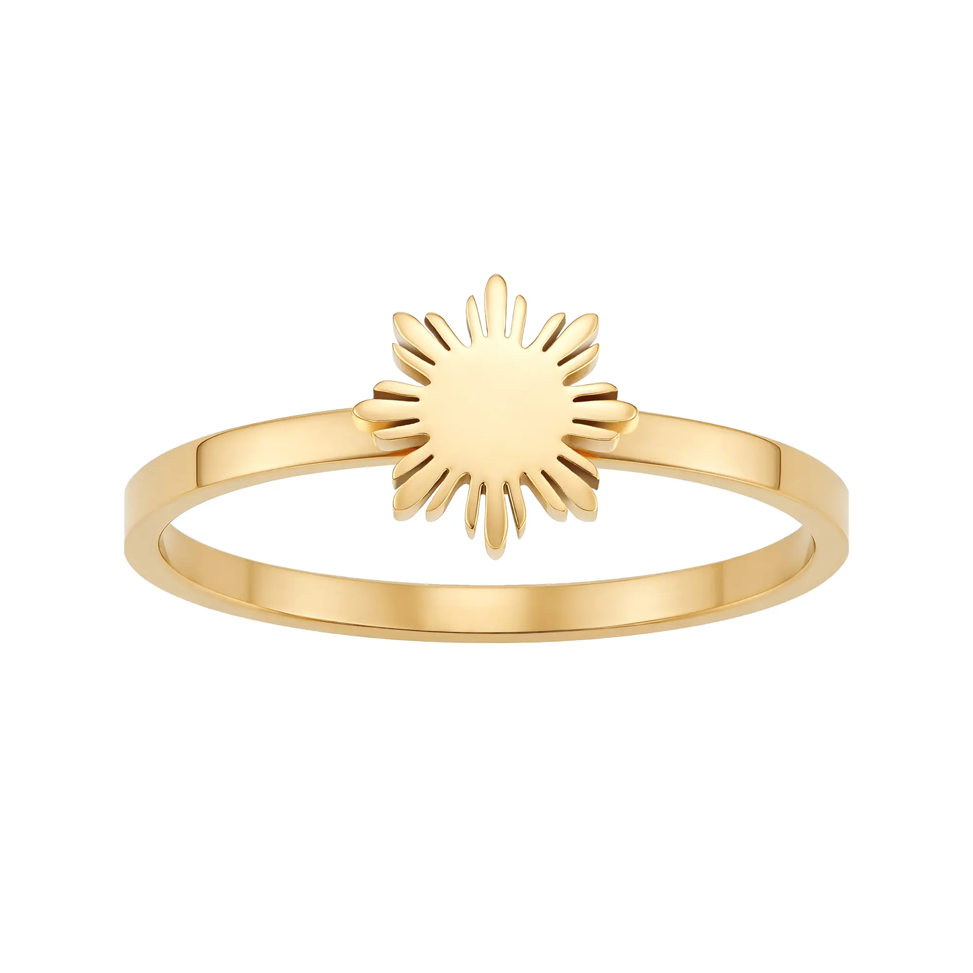 Liwanag Philippines Sun Ring - Every Filipino pride stacking jewelry