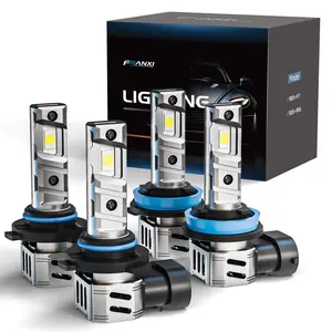 2007-2013 GMC Sierra 1500  LED Headlight Bulbs 9005+H11 6000K White 32000LM Super Bright High/Low Beam 1-Year Warranty