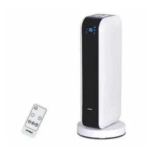 Optimus 17" Oscillating Tower Heater with Remot e Optimus 17" Oscillating Tower Heater with Remot e