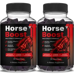 (2 Pack) HorseBoost Gummies, HorseBoost Performance (60 Gummies)