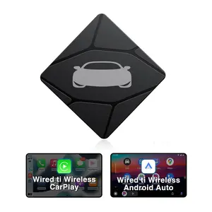 Wireless CarPlay & Android Auto Adapter for Car with OEM Wired CarPlay/Android Auto