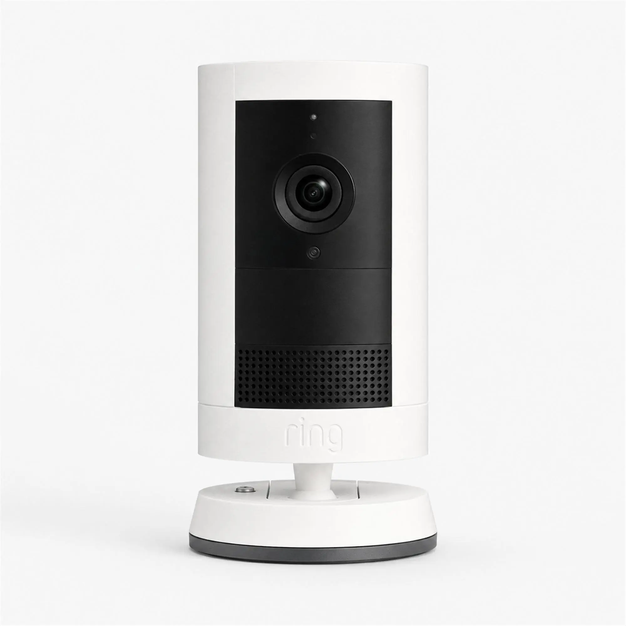 Ring Outdoor Cam Plus Battery, Retinal 2K Security Camera - White