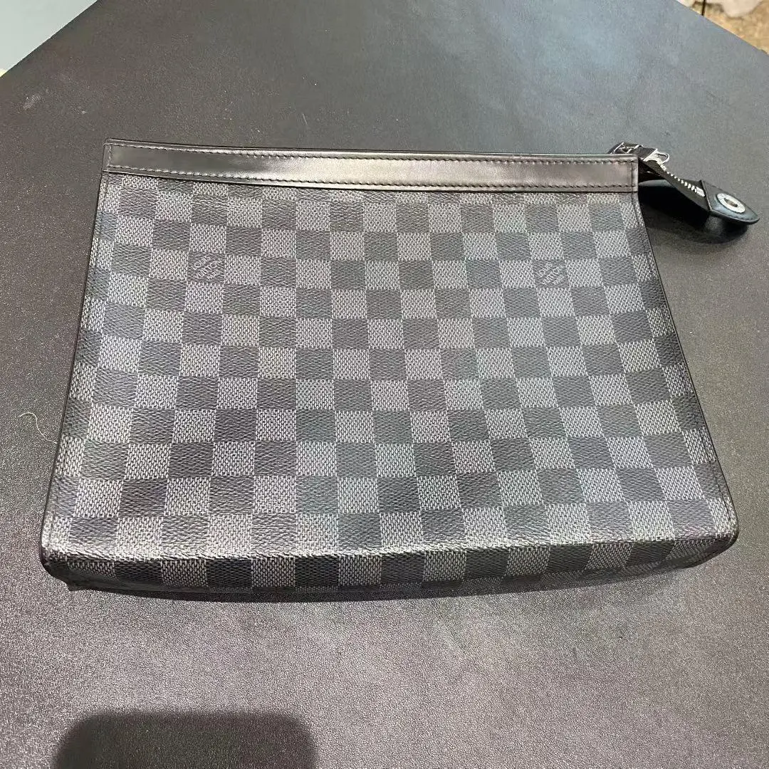 Pre-owned Louis Vuitton lv checkerboard men's clutch size 26*20 year 21 XH 19531768