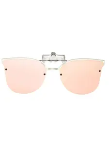 Unisex Color-Changing Photochromic Glasses, Casual Random Print Design, PC Frame Material, All-Season Wearable Eyewear