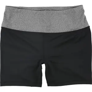 Reebok Womens Fitted Highrise Athletic Workout Shorts