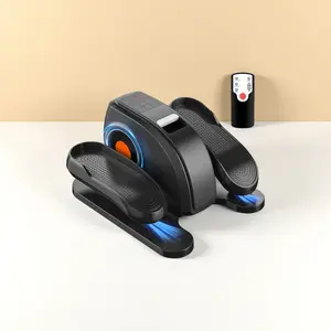 Under Desk Elliptical Machine, Ellipse Leg Exerciser for Seniors Fully Assembled, Quiet & Portable Electric Seated Pedal Exerciser with Remote Control & 12 Adjustable Speeds Under Desk Elliptical Machine, Ellipse Leg Exerciser as Seen on Tv for Seniors Ad