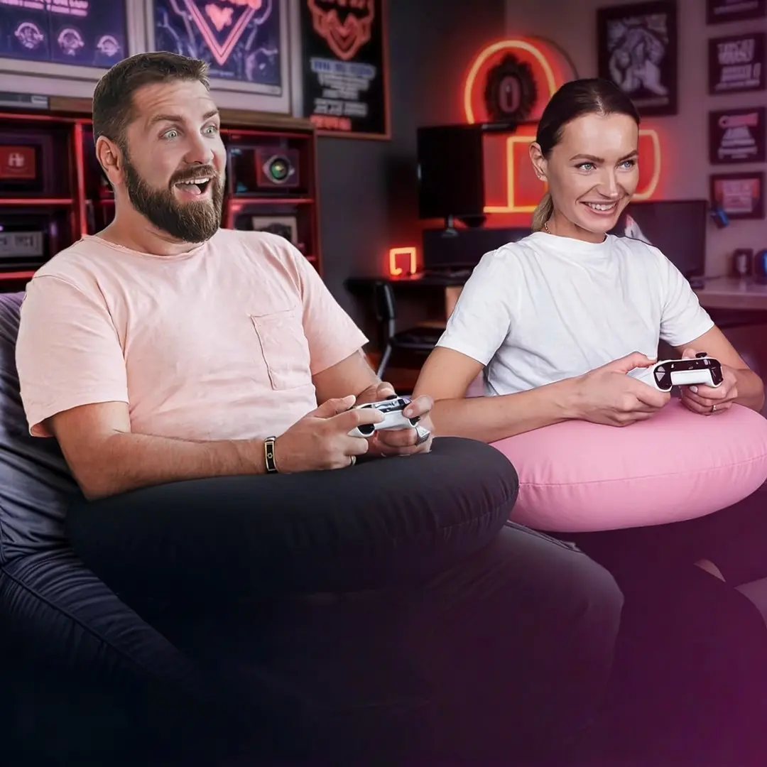 Game Player Pillow Cushion 1 Piece for Comfort, Contemporary Style Cushion for Gaming Enthusiasts, Perfect Support for Extended Play, Lumbar Cushion