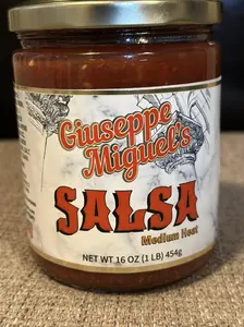 Giuseppe Miguel's 4 Pack Medium Salsa All Natural & Gluten Free