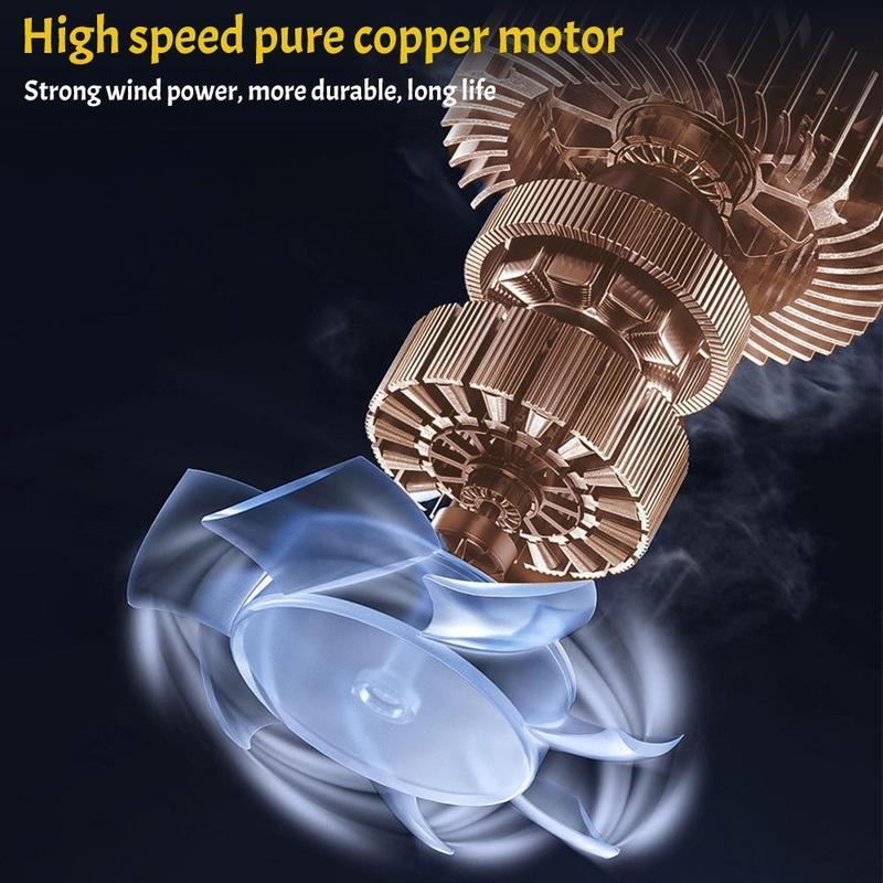 kepeak Turbo Jet Blower,Leaf Blower, Violent Turbo Fan, Pure Copper Motor,Car Drying After Wash, Handheld Snow Blower,Cordless Turbo Power Air Duster,Home Improve,Garden Mainte Holiday gifts