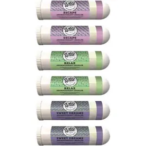 Aromatherapy Inhalers SLEEPYTIME 6 PACK (2 ESCAPE, 2 RELAX, 2 SWEET DREAMS)