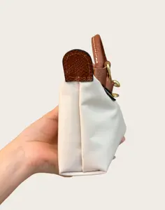 Y2K Puff Mini Crossbody for Women – Water-Resistant Nylon, Dedicated Phone Pocket, Adjustable Strap | Under 10oz Lightweight Bag for Campus, Errands & Coffee Runs