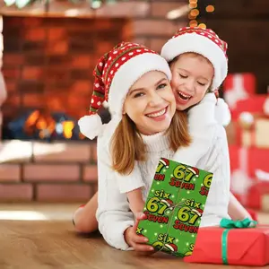 6 7 Christmas wrapping paper Christmas gift packaging 50 * 90 paper