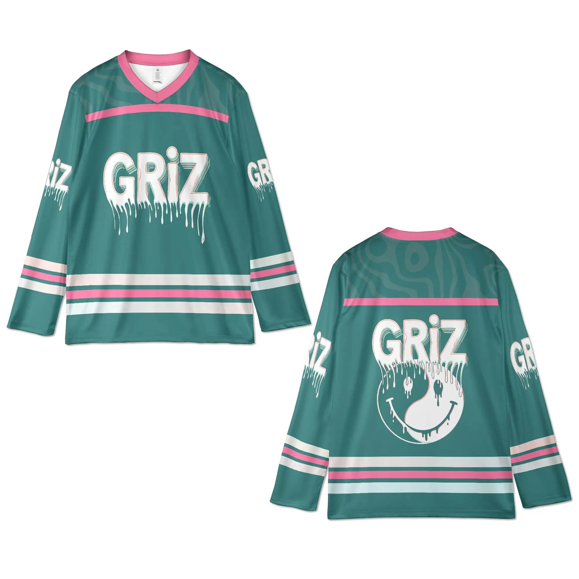 Grizz Rave Jersey, Hockey Shirt For EDM Festival Outfit