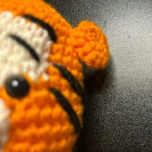 Hand Crocheted tiger