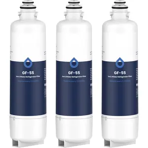 Replacement for Bosch 11025825 Ultra Clarity Pro Refrigerator Water Filter BORPLFTR50, Compatible with KWF 2000, 12028325, 11032531, BORPLFTR50, WFC100MF, B36CT80SNS, B36CL80ENS (3 Pack)