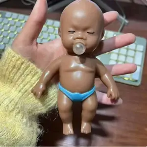 Squishy Babies Cute Soft Doll Squeeze Toy Attract of Delicate Cute Sand Squishy Toy Office Stretch Anxiety Stress Relief Sensory Toys