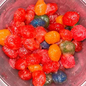 Xtreme Sour Blue Raspberry Gushers Candy