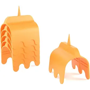 6-Pack Drywall Outlet Marker Tool - Electrical Box Locator for Sheetrock Installation - Protects Wires During Wall Finishing