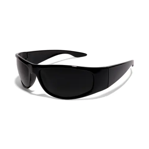 ShadyVEU ORION Wrap Around Men's Stylish Sunglasses - Category 4 Darkest Tint, Full Rim, Ergonomic Design, Hypoallergenic Lens for Bright Sun, Migraines, Light Sensitivity
