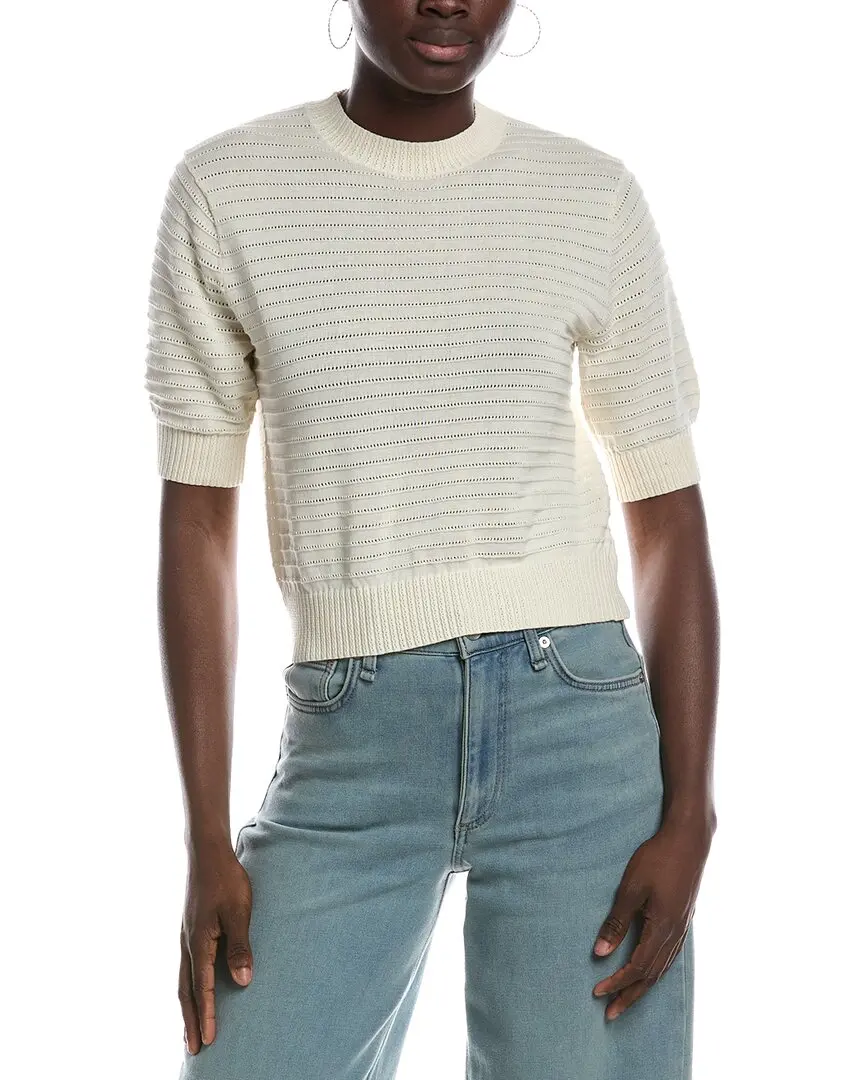 Madewell Ella Solid Stitch T-Shirt