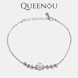 【934】Promotional Event Moissanite Mania Spring Revival Heartbeat Glow Synthetic Moissanite Bracelet