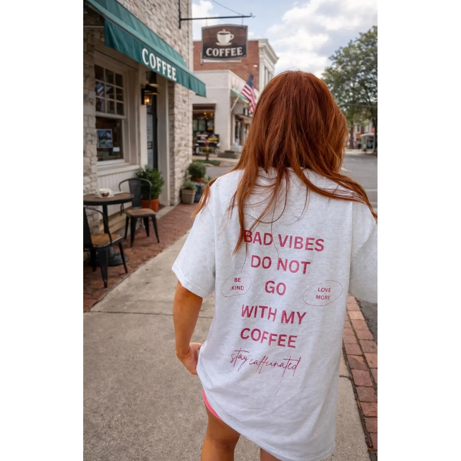 My Coffee Graphic Top