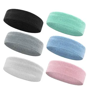 Sweat-Resistant Sports Headband for Running, Sweat Absorbing Headband, Training Headband, Breathable Quick Dry Design for Men & Women, Universal Use for Gym, Tennis & Basketball