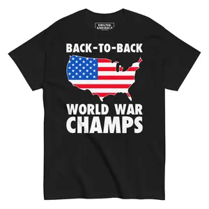 Back 2 Back World War Champs Graphic T-Shirt