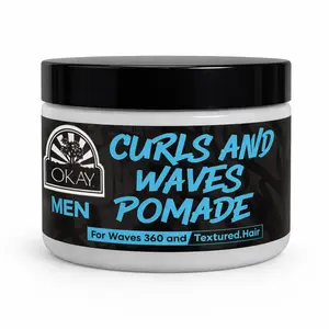 OKAY Men's Curls & Waves Pomade - 4 oz / 118 ml