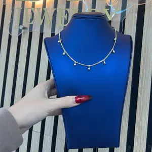 Cadena con colgantes en plata 925