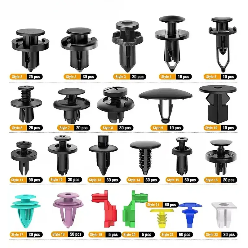 Ensure Extreme Safety of Your Car with 725-Piece Universal Plastic Clip and Expandable Screw Kit in a Strut Bar Package Aruigu  Mount Charging