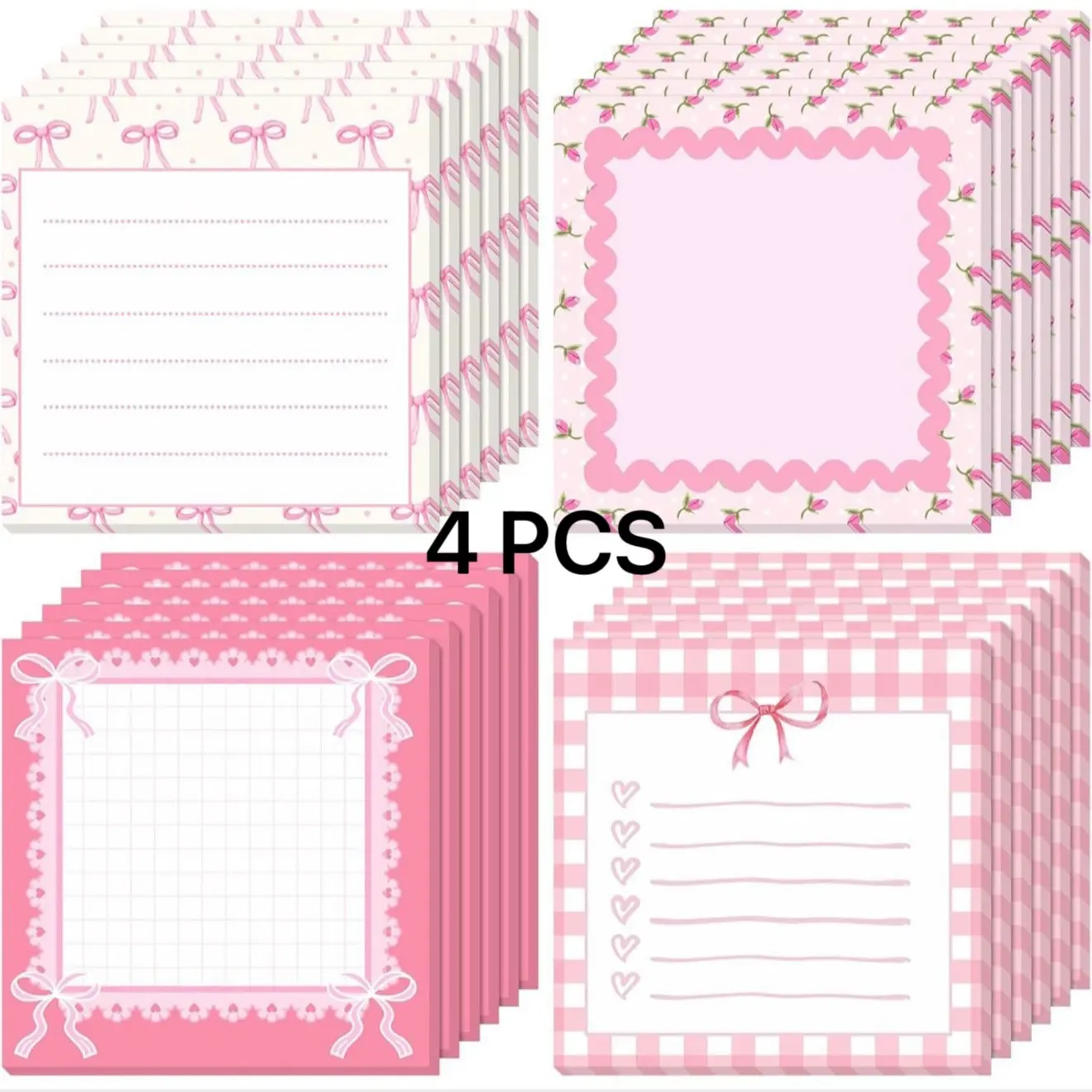 Butterfly Knot Sticky Notes, High Aesthetic Cute Design, Reusable Strong Adhesive Creative Student Marking Stickers, Sticky Labels, Adhesive Tabs