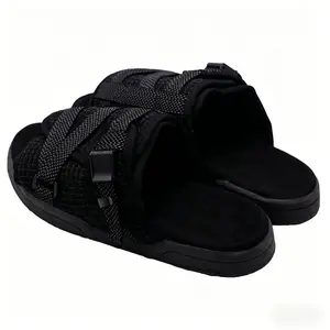 Light Up 3M Reflective Slides| Adjustable Strap, Arch Support, Non-Slip Thick Sole, Summer Beach Casual Slippers