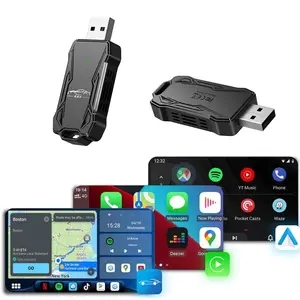 Wireless Car Adapter, 1 Count Multi-user Seamless Connection Wireless Car Adapter, Plug & Play Car Adapter Compatible with iPhone & Android
