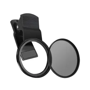 YDSY Soft Focus White Mist Black Mist Filters Lens + Phone ClipCompatible with iPhone Huawei Xiaomi Honor OPPO VIVO and other smartphones with round camera lenses 37 52 67mm Filter attachment with phone clip creating hazy soft light and cinematic texture