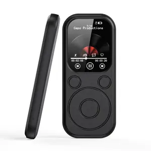 Retro Portable MP3 Player, Bluetooth 5.4 Device with Type-C Fast Charging, Expandable Memory Card Support, FM Recording and E-Book Functions