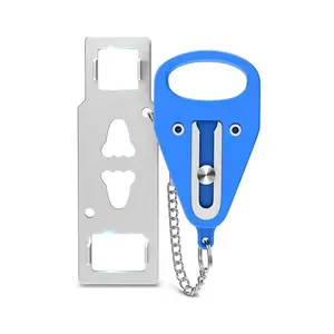 Door Extra Lock, Security Lock, Door Lock for Additional Privacy and Safety in Home Hotel and Apartment, Door Locks Suitable for Bedrooms and Gardens