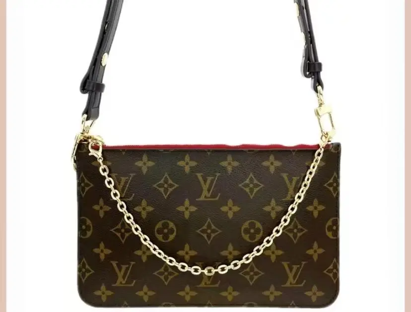 Pre-owned Louis Vuitton Classic NF Monogram Clutch（ Detachable Strap Included，Convertible Crossbody Bag））